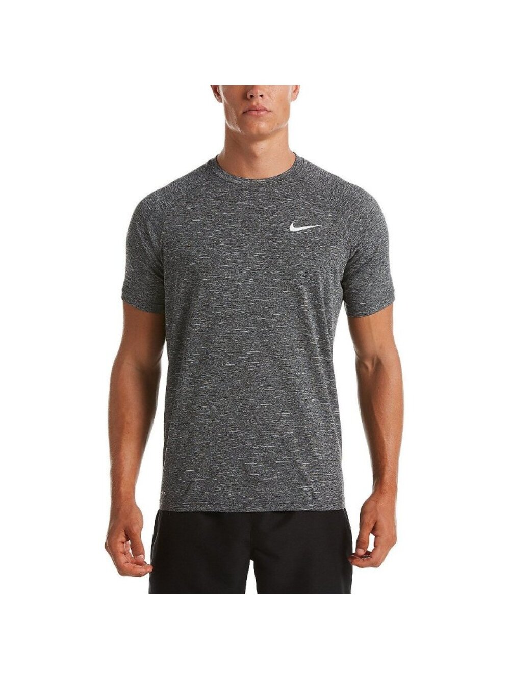 Nike Swim Hydroguard Dri-FIT UPF40+ Rash Guard NESSB658-001 Men's S NEW w/ Tags - Picture 6 of 6